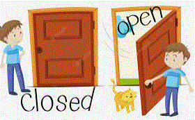 Open closed